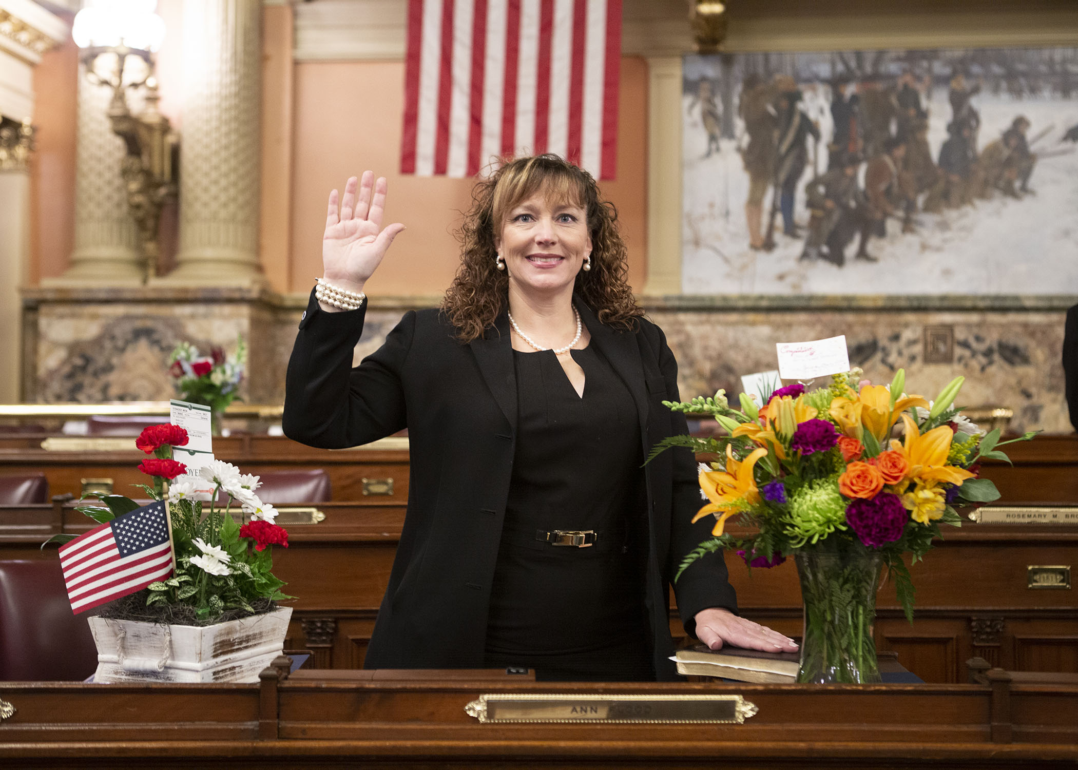 New Local Representative, Flood, Sworn In to Office in Harrisburg 